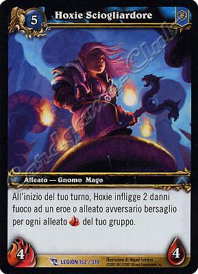 LEGION 152 / 319 Hoxie Sciogliardore rara -NEAR MINT-