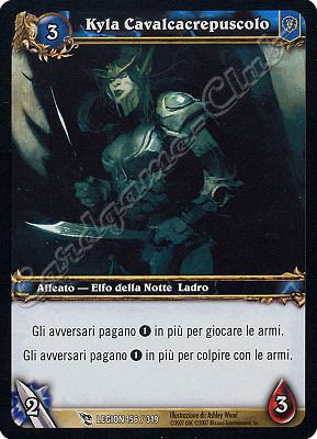 LEGION 156 / 319 Kyla Cavalcacrepuscolo comune -NEAR MINT-