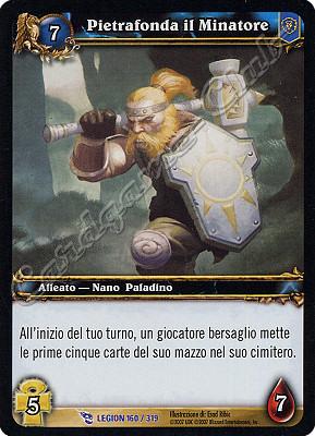 LEGION 160 / 319 Pietrafonda il Minatore rara -NEAR MINT-