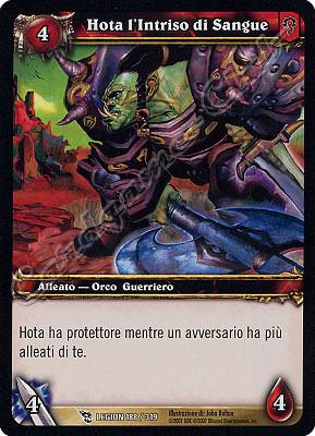 LEGION 188 / 319 Hota l'Intriso di Sangue comune -NEAR MINT-