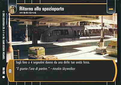 166 / 180 Ritorno allo spazioporto comune (IT) -NEAR MINT-