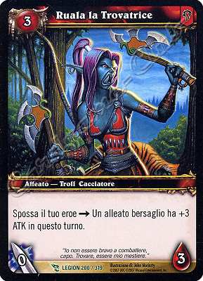 LEGION 200 / 319 Ruala la Trovatrice non comune -NEAR MINT-