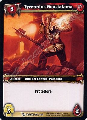 LEGION 206 / 319 Tyrennius Guastalama comune -NEAR MINT-