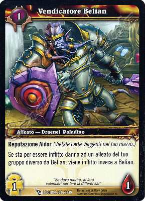 LEGION 220 / 319 Vendicatore Belian comune -NEAR MINT-