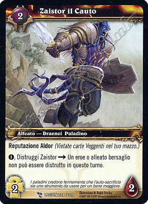 LEGION 228 / 319 Zaistor il Cauto comune -NEAR MINT-