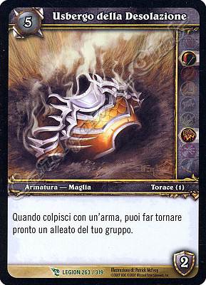 LEGION 263 / 319 Usbergo della Desolazione non comune -NEAR MINT-