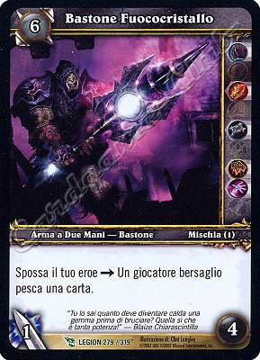 LEGION 279 / 319 Bastone Fuococristallo non comune -NEAR MINT-