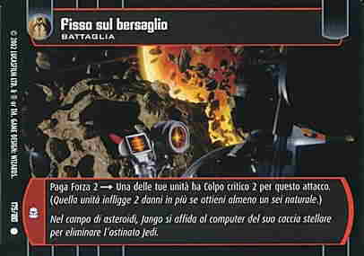 175 / 180 Fisso sul bersaglio comune (IT) -NEAR MINT-