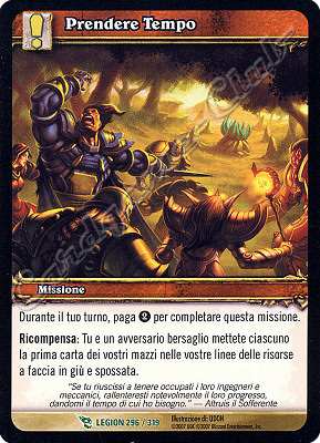 LEGION 296 / 319 Prendere Tempo non comune -NEAR MINT-