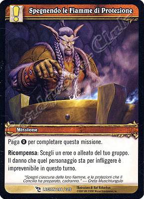 LEGION 298 / 319 Spegnendo le Fiamme di Protezione comune -NEAR MINT-