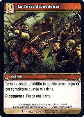 LEGION 301 / 319 Le Forze di Jaedenar comune -NEAR MINT-