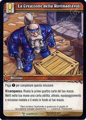 LEGION 303 / 319 La Creazione della Rovinadiavoli non comune -NEAR MINT-