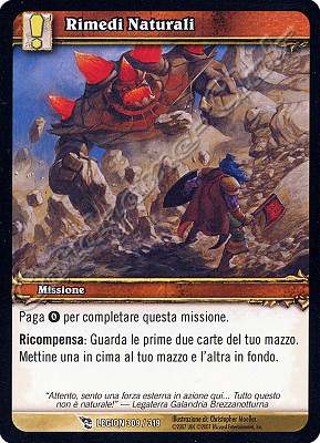 LEGION 309 / 319 Rimedi Naturali comune -NEAR MINT-