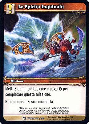 LEGION 314 / 319 Lo Spirito Inquinato comune -NEAR MINT-