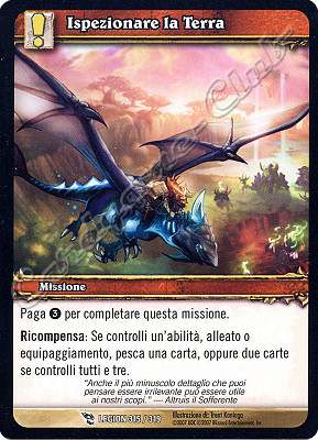 LEGION 315 / 319 Ispezionare la Terra comune -NEAR MINT-
