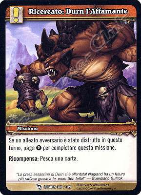 LEGION 318 / 319 Ricercato: Durn l'Affamante comune -NEAR MINT-