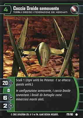 179 / 180 Caccia Droide semovente comune (IT) -NEAR MINT-