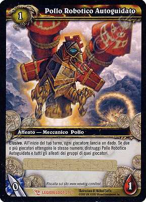 LEGION LOOT 2 / 3 Pollo Robotico Autoguidato leggendaria -NEAR MINT-