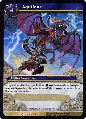 LEGION LOOT 3 / 3 Aquilone leggendaria -NEAR MINT-