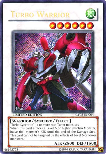 CT05-EN004 Turbo Warrior rara segreta Limited Edition (EN) -NEAR MINT-