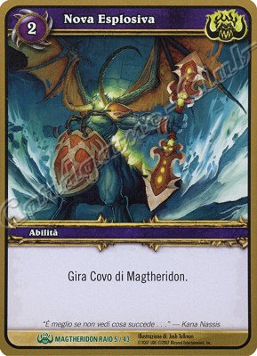 MAGTHERIDON RAID 05/43 Nova Esplosiva non comune -NEAR MINT-