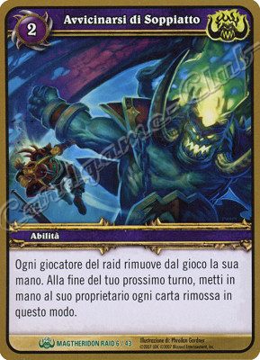 MAGTHERIDON RAID 06/43 Avvicinarsi di Soppiatto non comune -NEAR MINT-