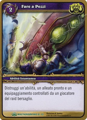 MAGTHERIDON RAID 10/43 Fare a Pezzi non comune -NEAR MINT-
