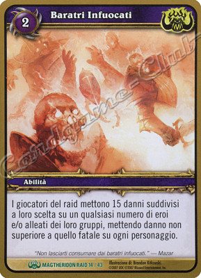 MAGTHERIDON RAID 14/43 Baratri Infuocati non comune -NEAR MINT-