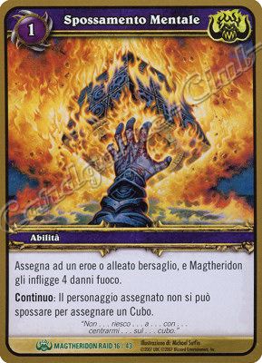 MAGTHERIDON RAID 16/43 Spossamento Mentale non comune -NEAR MINT-