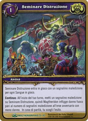 MAGTHERIDON RAID 23/43 Seminare Distruzione non comune -NEAR MINT-