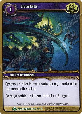 MAGTHERIDON RAID 31/43 Frustata non comune -NEAR MINT-
