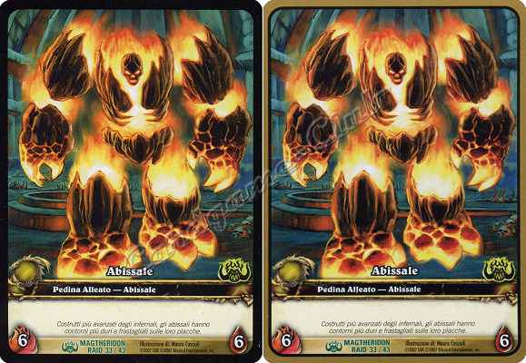 MAGTHERIDON RAID 33/43 Abissale non comune -NEAR MINT-