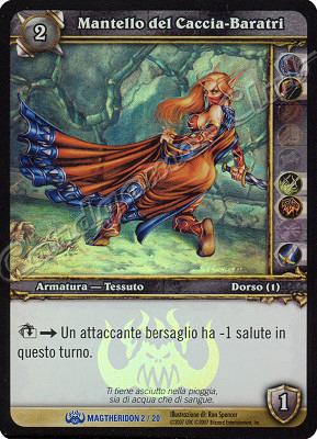 MAGTHERIDON 02/20 Mantello del Caccia-Baratri rara foil -NEAR MINT-