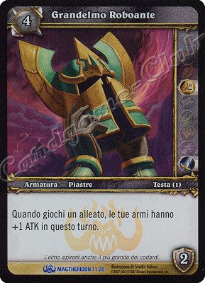 MAGTHERIDON 07/20 Grandelmo Roboante rara foil -NEAR MINT-