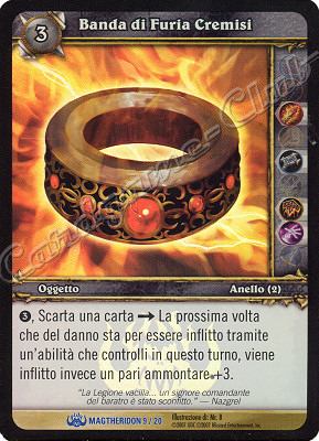 MAGTHERIDON 09/20 Banda di Furia Cremisi rara foil -NEAR MINT-