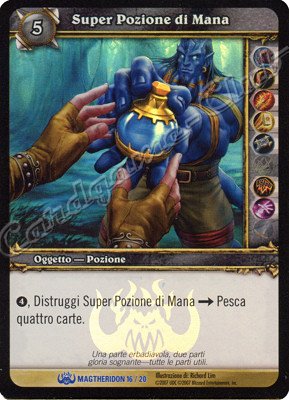 MAGTHERIDON 16/20 Super Pozione di Mana rara foil -NEAR MINT-