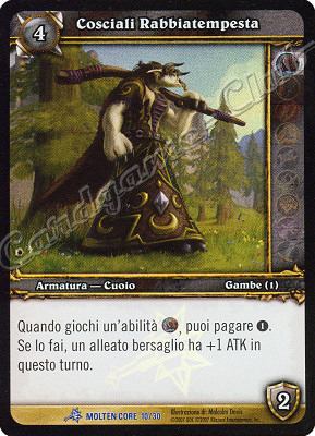 MOLTEN CORE 10/30 Cosciali Rabbiatempesta rara foil -NEAR MINT-
