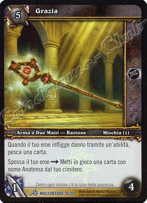 MOLTEN CORE 16/30 Grazia rara foil -NEAR MINT-