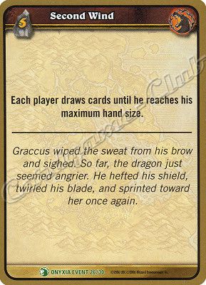 ONYXIA EVENT 26/30 Second Wind non comune -NEAR MINT-