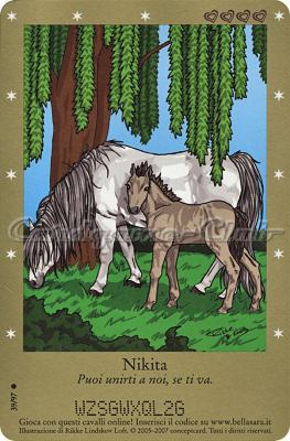 Serie 1 39/97 Nikita comune -NEAR MINT-