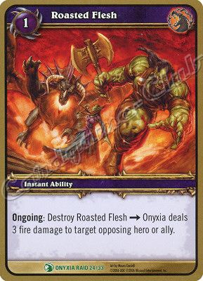 ONYXIA RAID 24/33 Roasted Flesh non comune -NEAR MINT-