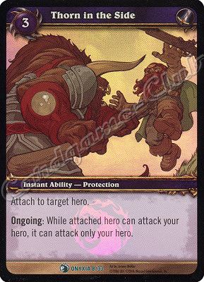 ONYXIA 08/33 Thorn in the Side non comune foil -NEAR MINT-