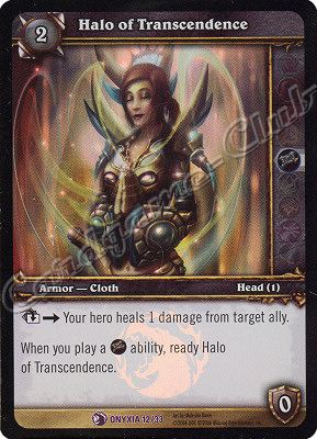 ONYXIA 12/33 Halo of Transcendence epica foil -NEAR MINT-
