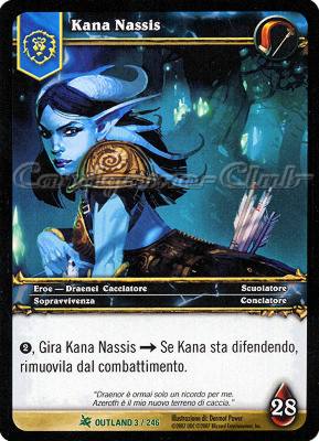OUTLAND 003 / 246 Kana Nassis non comune -NEAR MINT-