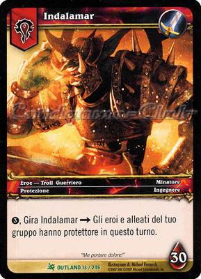 OUTLAND 013 / 246 Indalamar non comune -NEAR MINT-