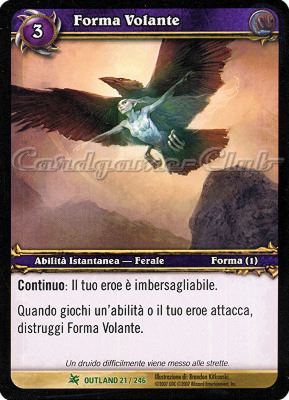 OUTLAND 021 / 246 Forma Volante non comune -NEAR MINT-