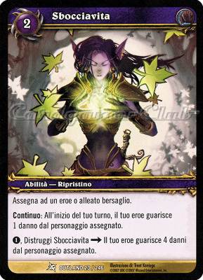 OUTLAND 023 / 246 Sbocciavita comune -NEAR MINT-
