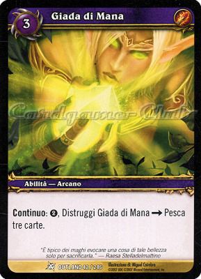 OUTLAND 042 / 246 Giada di Mana comune -NEAR MINT-