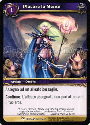 OUTLAND 058 / 246 Placare la Mente comune -NEAR MINT-