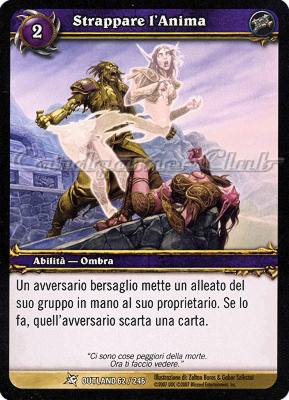 OUTLAND 062 / 246 Strappare l'Anima comune -NEAR MINT-